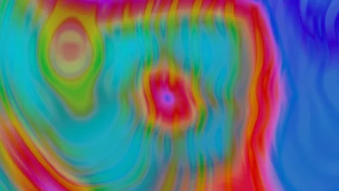 Colorful Abstract Pattern Vortex Movement Stock Footage 335599618