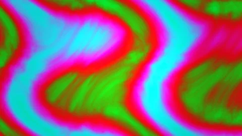 Colorful abstract pattern with waves in bright shades of Video stock 338008643