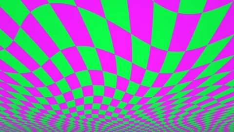 Colorful abstract pattern with wavy checkered design on Stock Footage 337950527