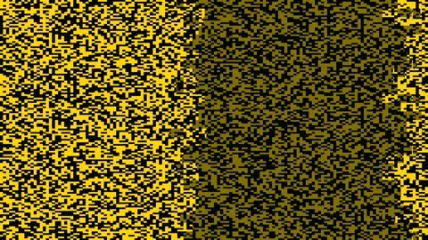 Colorful abstract pattern with yellow and black design Stock Footage 338172453