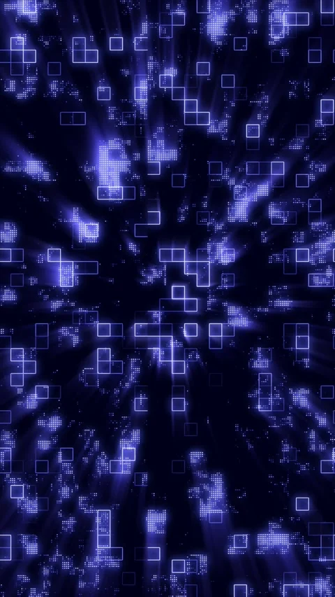 Colorful abstract patterns create a dynamic motion background Stock Footage 314499971