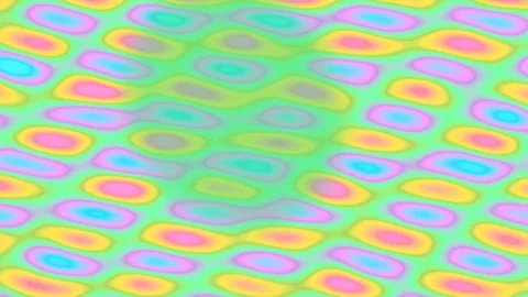 Colorful Abstract Patterns Dancing in Slow Motion with Bright Neon Tones in.. Stock-Footage 327602640