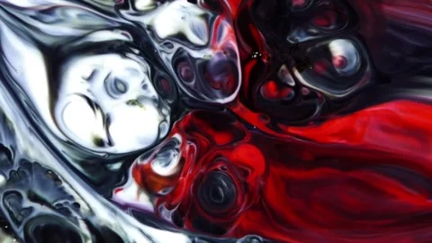 Colorful abstract patterns with dynamic fluid movements Stock Footage 320395368