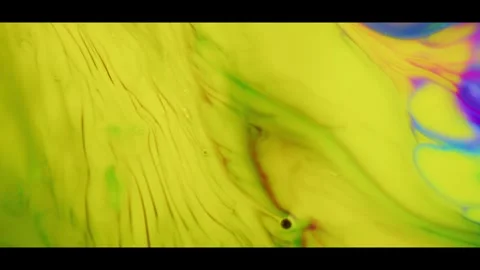 Colorful abstract patterns flowing in vibrant motion Stock Footage 320407617