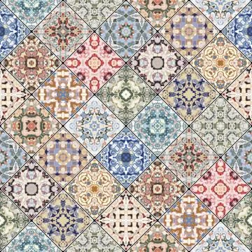 Colorful abstract patterns Stock Illustration