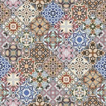 Colorful abstract patterns Stock Illustration