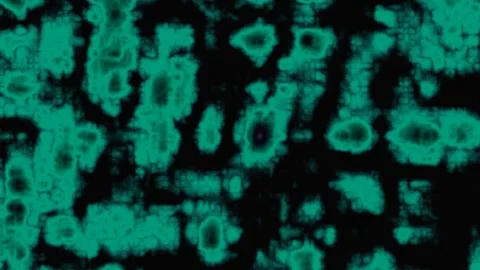 Colorful abstract patterns move and change in interesting Stock Footage 338317524