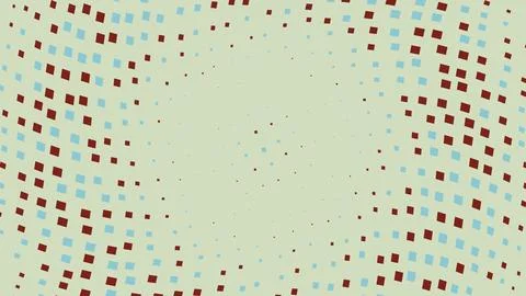 Colorful abstract pixel art pattern Stock Illustration
