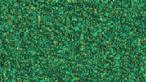 Colorful Abstract Pixelated Square Box Floating Screen Saver Loop IV Stock Footage 243700731