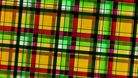 Colorful Abstract Plaid Pattern Background Stock Footage 332184683
