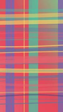 Colorful abstract plaid pattern with soft gradients and overlapping squares.. Stock Illustration