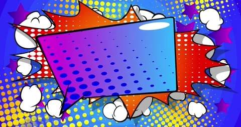Colorful Abstract Pop Art Backdrop Stock Footage 168593596