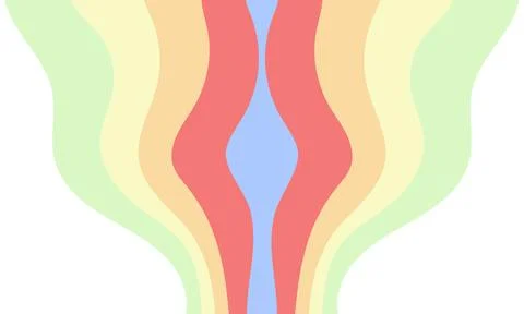 Colorful abstract rainbow background Illustrazione stock