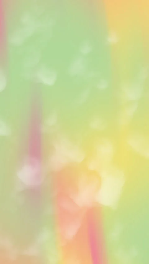 Colorful Abstract Rainbow hues create a blurry pastel pink and yellow Stock Footage 311069415