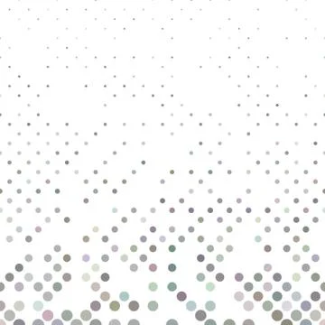 Colorful abstract repeating circle pattern Stock Illustration