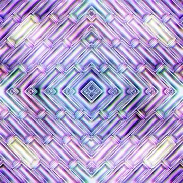 Colorful abstract seamless texture 3D Rendering Stock Illustration
