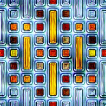 Colorful abstract  seamless texture イラスト素材