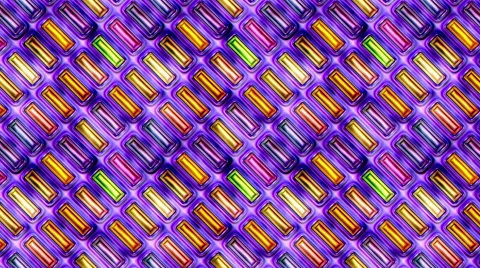 Colorful abstract  seamless texture vertical motion video  3D illustration Stock Footage 62257613