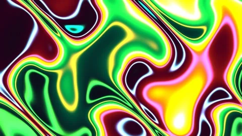 Colorful abstract shapes and patterns create a dynamic Stock Footage 337968653