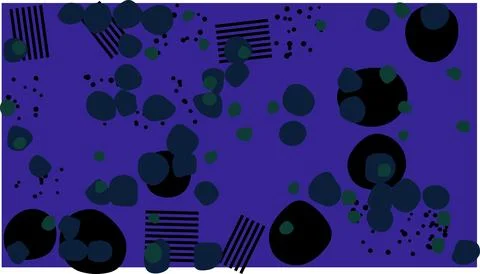 Colorful abstract shapes with geometric patterns Stock Illustration