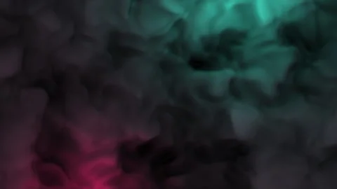 Colorful Abstract Smoke Pattern Swirling in a Mesmerizing Dance of Shapes Stock Footage 321384699