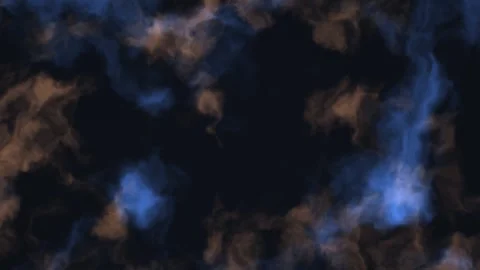 Colorful abstract smoke texture with dark background Stock Footage 338004301