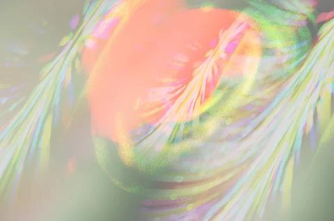 Colorful abstract soft grainy texture background with smooth wave lines for.. Stockillustratie