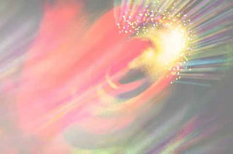 Colorful abstract soft grainy texture background with smooth wave lines for.. Stockillustratie