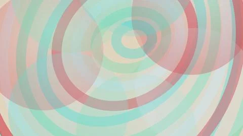 Colorful abstract spiral pattern with soft pastel tones Stock Illustration