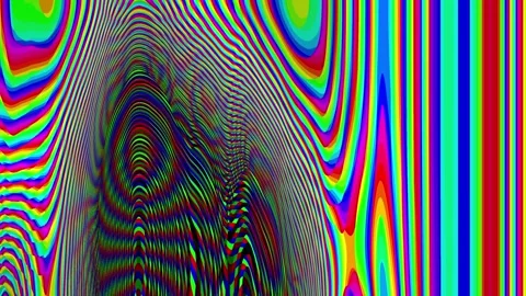 Colorful Abstract Spiral Pattern with Vibrant Lines and Dynamic Texture Stock Footage 337226922