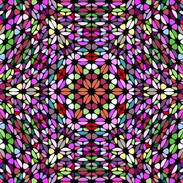Colorful abstract stone mosaic pattern background design Illustrazione stock