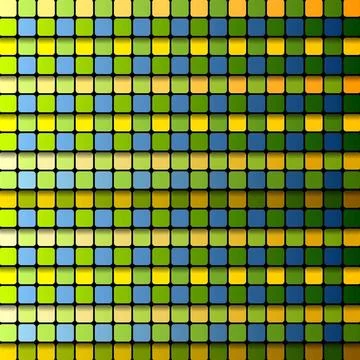 Colorful abstract tech squares background Colorful abstract tech squares b... Stock Photos