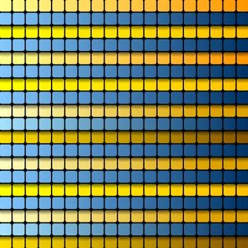 Colorful abstract tech vector background Illustrazione stock