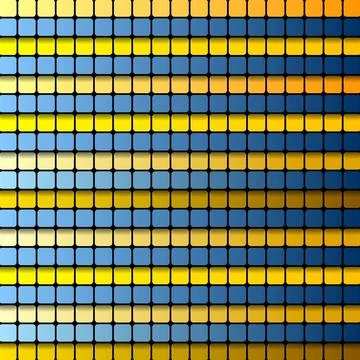 Colorful abstract tech vector background Colorful squares tech vector back... Stock Photos
