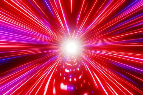 Colorful abstract technology big data digital background. 3d rendering. Abstract 스톡 일러스트