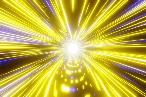 Colorful abstract technology big data digital background. 3d rendering. Abstract Stock Illustration