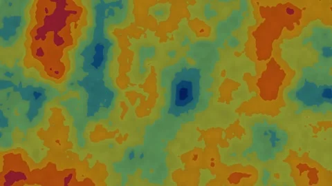 Colorful abstract texture background in blue and red shades Vídeo Stock 338164729