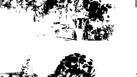 Colorful abstract tileable geometric texture Stock Footage 310795487