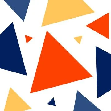 Colorful abstract  triangle geometric pattern background Stockillustratie