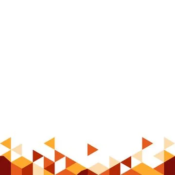 Colorful Abstract Triangle Vector Background Frame with Modern Tessellated .. Stock Illustration