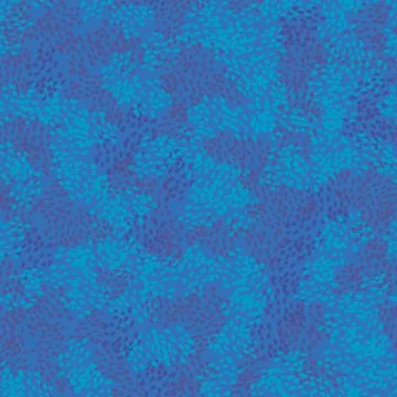 Colorful abstract undersea seamless pattern. Texture for swimsuits. Stock Illustration