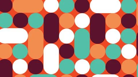 Colorful Abstract Vector Art Background Stock Illustration