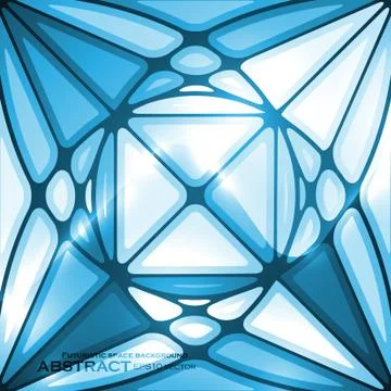 Colorful abstract vector background, creative mosaic illustration eps10 Stock Illustration