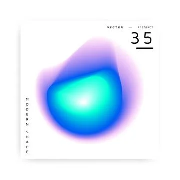 Colorful abstract vector modern shape Stock Illustration