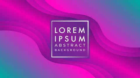 Colorful abstract wave background design template. Layered wavy shape vecto.. Ilustração Stock