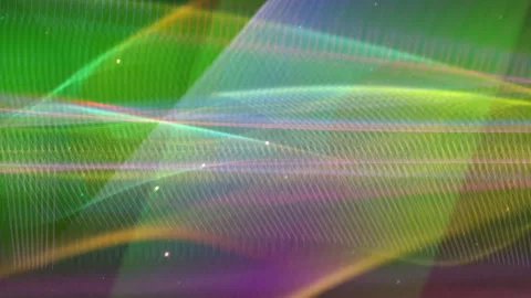 Colorful Abstract Wave Background With Digital Soundwave Lines And Flowing Light Stock Footage 330530620