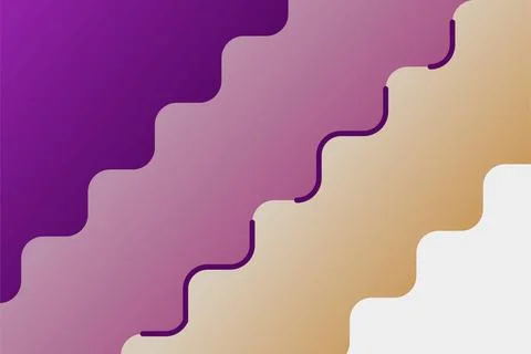 Colorful abstract wave background Stock Illustration