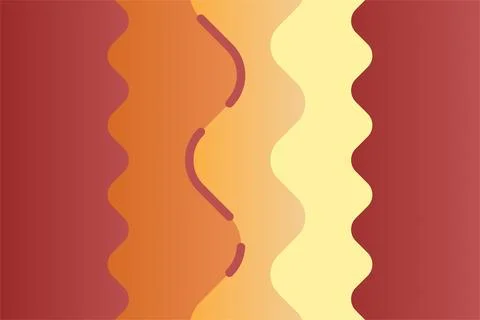 Colorful abstract wave background Stock Illustration