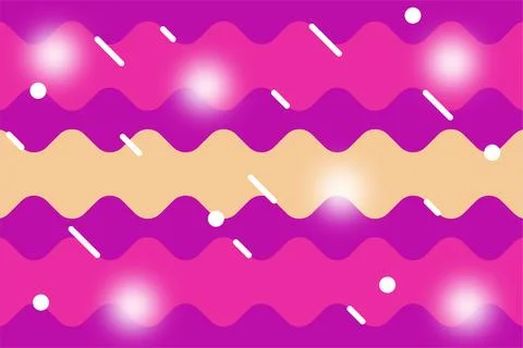 Colorful abstract wave background Stock Illustration