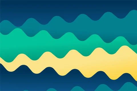 Colorful abstract wave background Stock Illustration